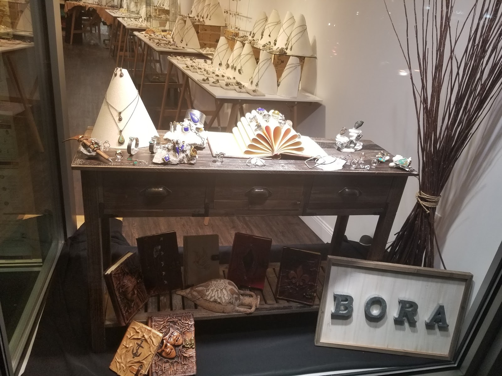 BORA jewelry store interior